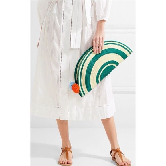 SOPHIE ANDERSON
BRAUNE ALICIA HALF-MOON WOMENS CLUTCH / New No Tags